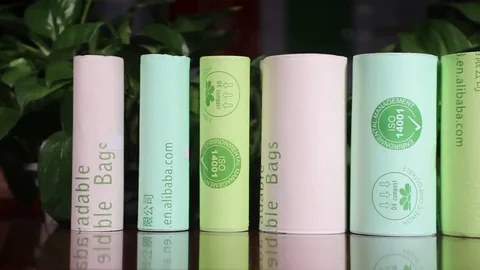 Eco-Chic Essentials: 100% Biodegradable Kitchen Waste Bags for a Greener, Cleaner Home